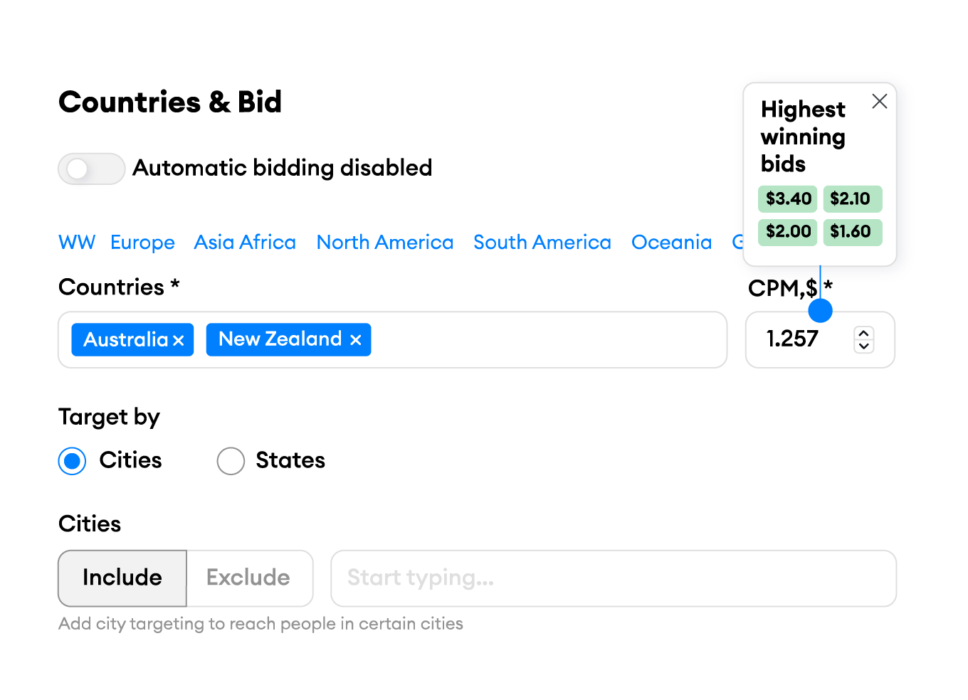 AdsFrame SmartCPM Bidding