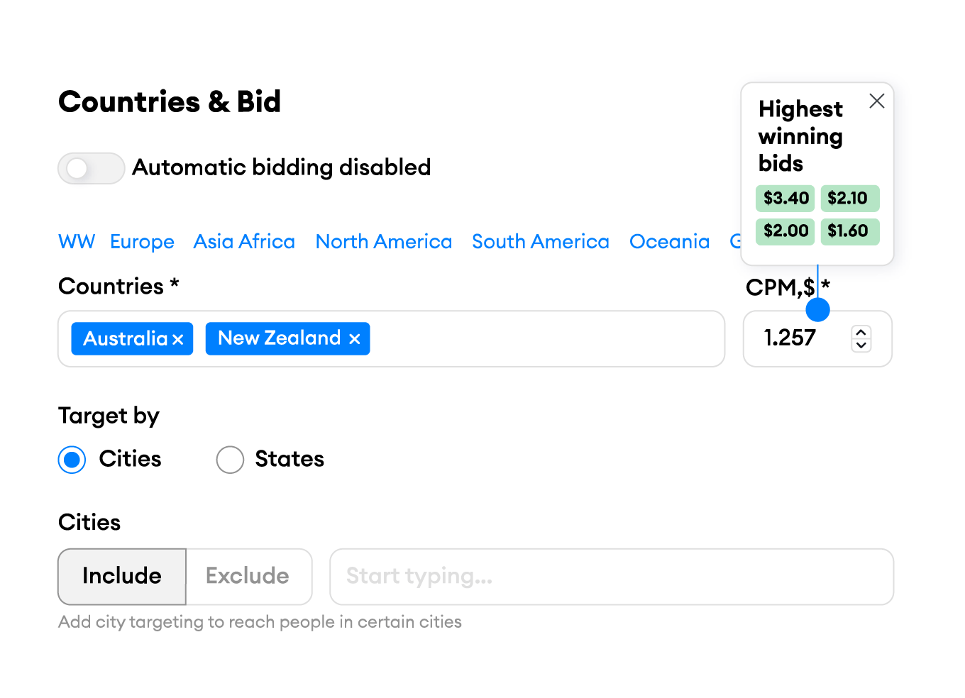 AdsFrame SmartCPM Bidding